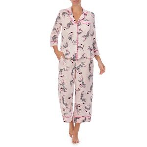 kate spade leopard print pajamas